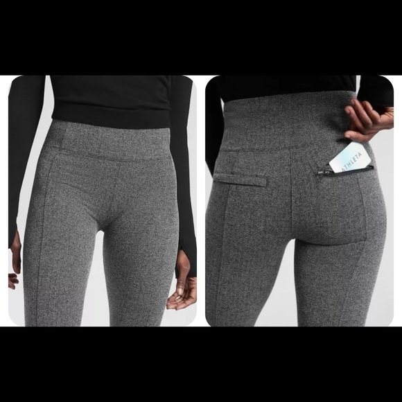 Athleta Delancey Herringbone Tight  Size Extra Small - Picture 4 of 14